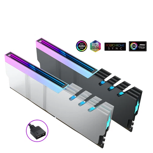 For YICOBEILA Memory module heat dissipation ddr5 Divine light synchronization