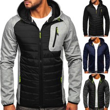 Chaqueta de transición sudadera chaqueta acolchada chaqueta deportiva hombre mezcla motivo BOLF