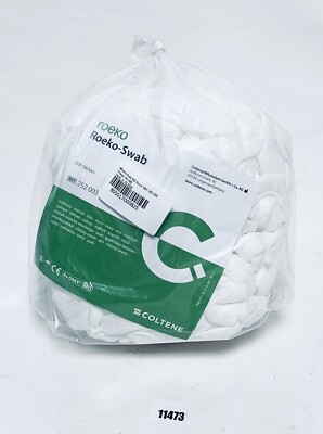 Roeko Swab Mulltupfer Walnuss Mull Tupfer 500 Stk Coltène unsteril NEU/OVP