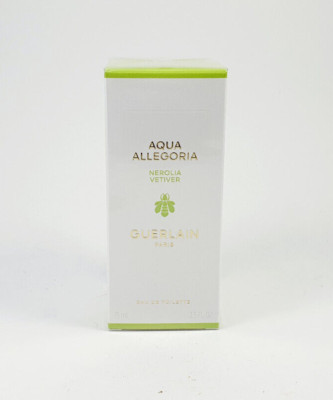 GUERLAIN AQUA ALLEGORIA NEROLIA VETIVER 75ml EDT Eau de Toilette Spray NEU Folie
