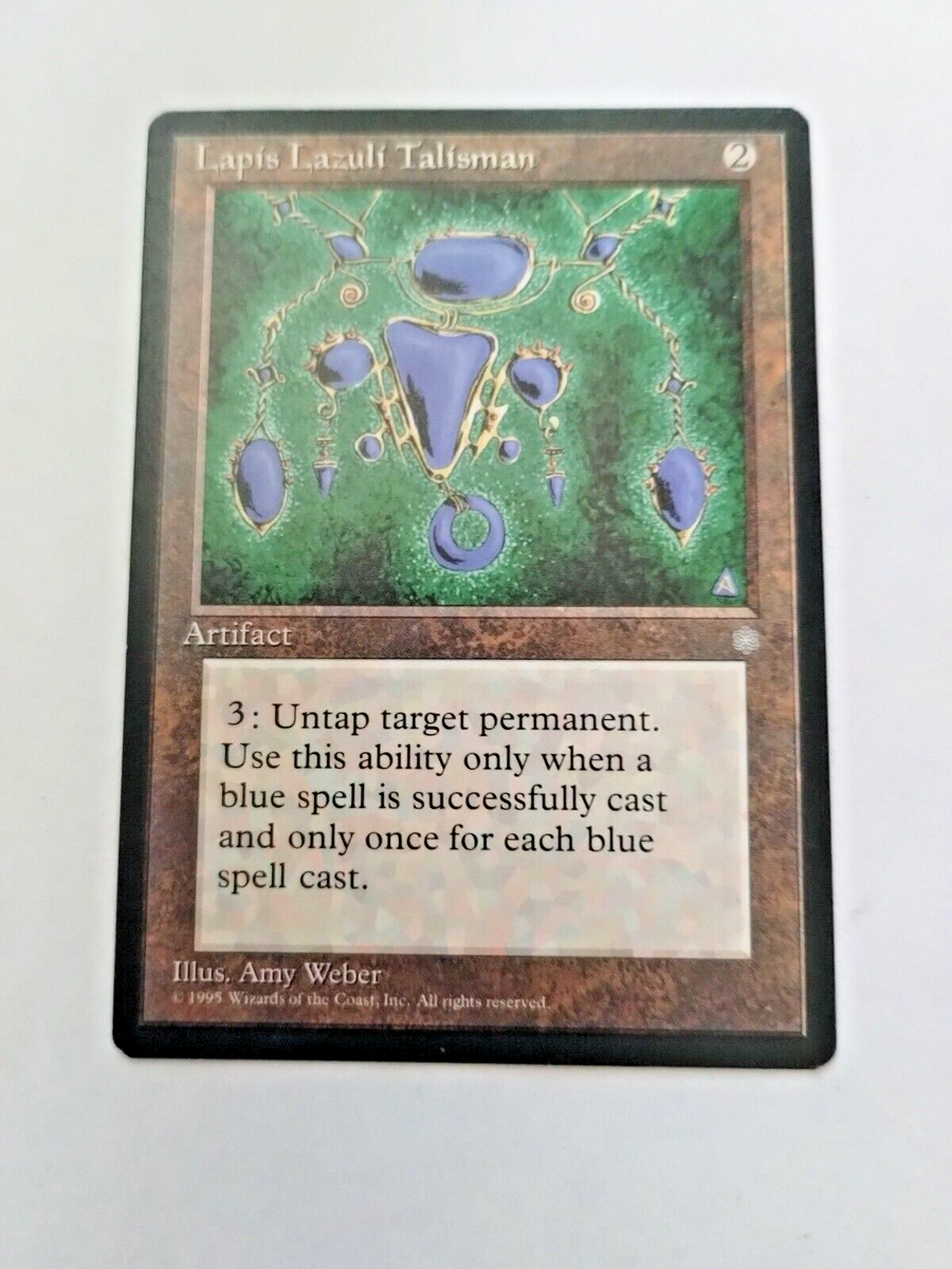 MTG Lapis Lazuli Talisman Ice Age Regular Uncommon - Uncirculated