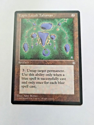 MTG Lapis Lazuli Talisman Ice Age Regular Uncommon - Uncirculated