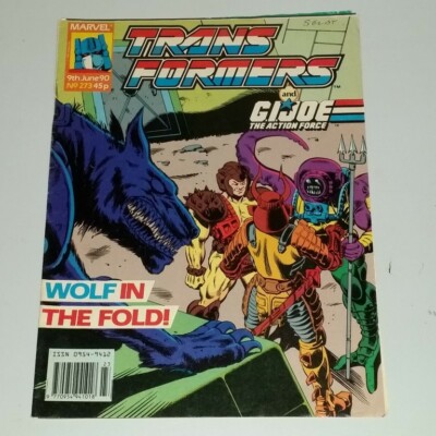 TRANSFORMERS BRITISH WEEKLY #273 9TH JUNE 1990 MARVEL UK COMIC