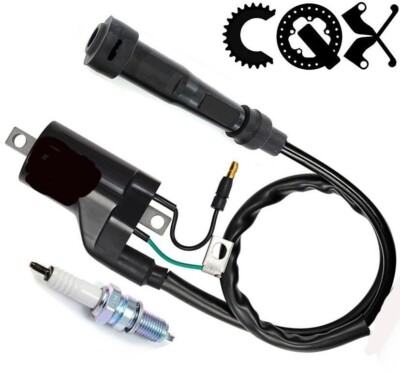 その他 catt Ignition Coil Pack & SPARK PLUG + CAP For Arctic Cat Prowler XTZ