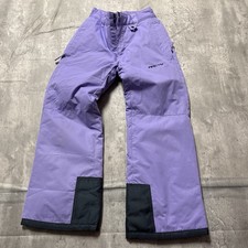 Arctix Kids Youth Snow Pants Ski Sledding Medium M Purple Winter Insulated