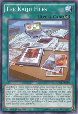 The Kaiju Files - SHVI-EN089 - Common - 1st Edition - Lightly Played
