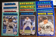 2024 Topps Heritage Variations Black, Green, White, Aqua, Dark Blue You Pick