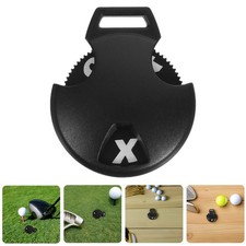 12 Pcs Heart Shaped Golf Number Tags Rotating Headcover Labels Golf Accessories