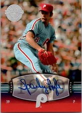 2004 Upper Deck Timeless Teams SPARKY LYLE Philadelphia Phillies SP AUTO (2)