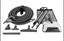Cen-Tec CT25QDG Central Vacuum Electric Brush with 35 Foot Direct Connect Hose