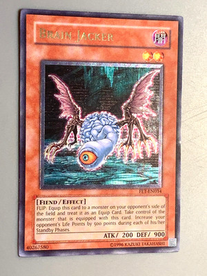 yugioh Brain Jacker FET-EN034 Ultimate Rare Unlimited Ed near mint