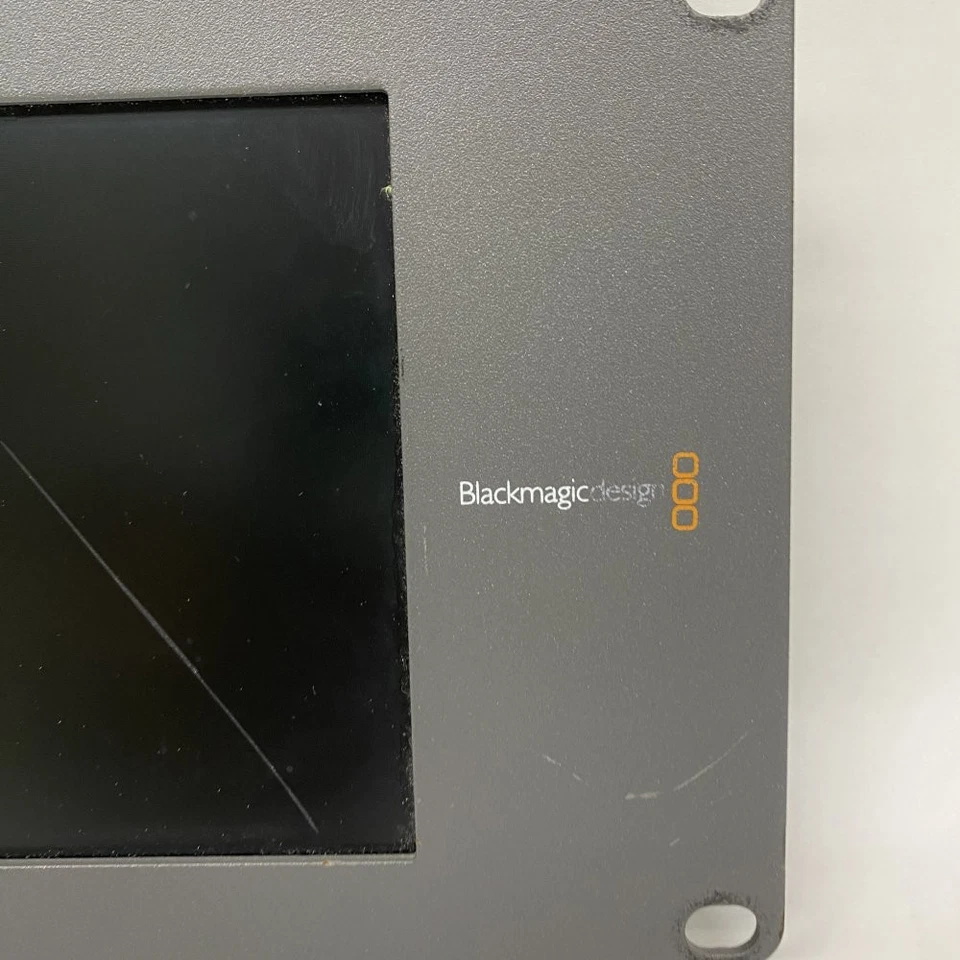 Broadcast Dual LCD SDI Ethernet USB Tally Rackmount Blackmagic SmartView Duo - Image 3 of 4