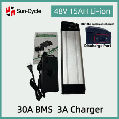 48V 15AH E-BIKE Replacement Battery Lithium Ion BMS For Electric Bicycle Scooter