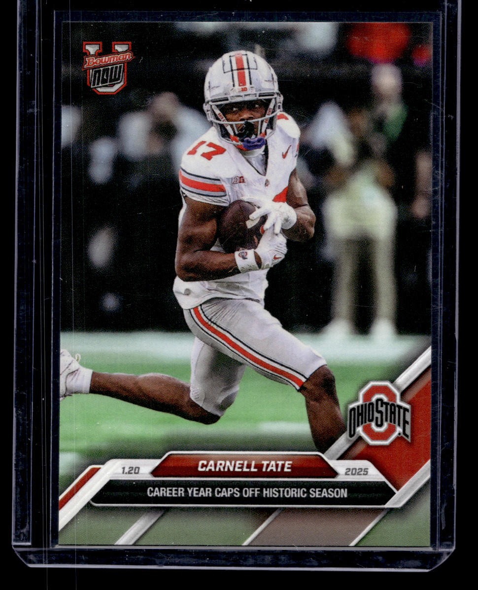 2024-25 Bowman U Now #OS-02 Carnell Tate
