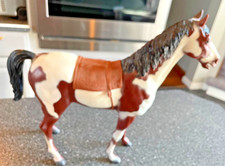 Vintage 1965 Marx Johnny West Storm Cloud Bay Pinto Horse Best Of The West 18"