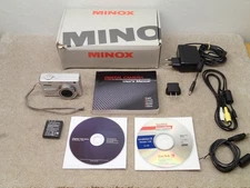 Minox DC-8122 Vintage Digital Camera Rare but for Display or Project READ