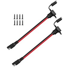 2 Pack SAE Connector Power Socket Sidewall Po...
