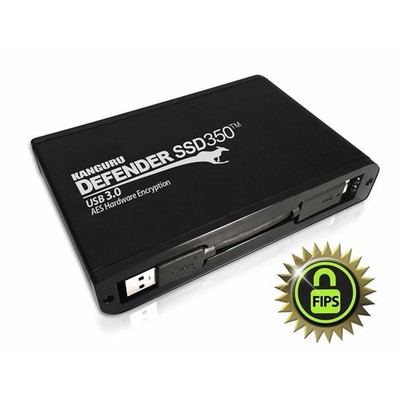 Kanguru Defender SSD350 2TB Secure Encrypted SSD USB 3.0 AES-256 Hardware