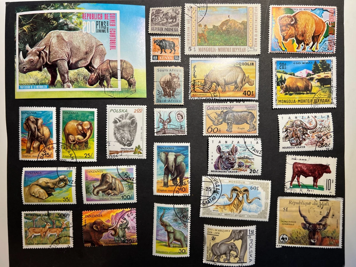 25+ Uncertified Wild Animal Postal Stamps for sale | Updated Oct 2026