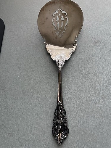 Wallace Grande Baroque Sterling Silver Tomato Server 8 1/4"