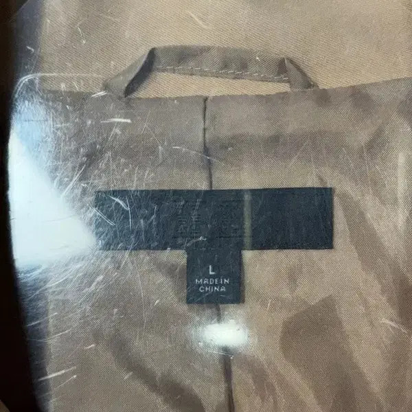 Uniqlo Beige Button-up Work Coat L thumbnail 6