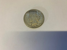 US One Dollar coin Peace: 1923 used condition