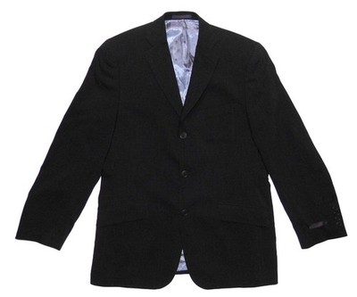 TED BAKER Endurance MK III Herren NEU Blazer Anzugjacke - 40R - 100% Wolle Schwarz