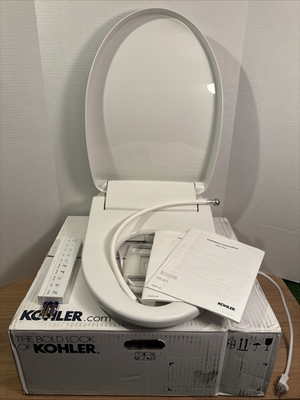 #ad #ad Enlongated Kohler C3 325 28119 0 Plugin Bidet Toilet Seat Heated w Remote $179.99