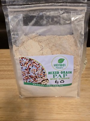 Mixed Grain (Guniea Corn, millet Pap with Ginger
