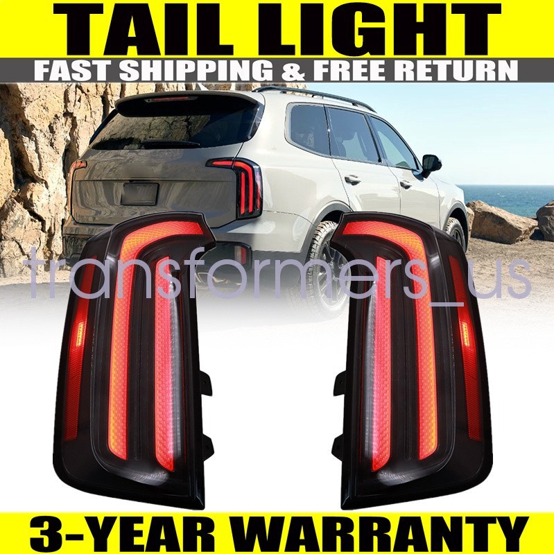 New Left & Right For Kia Telluride 2023 2024 2025 LED Tail Light 92401/2-S9600