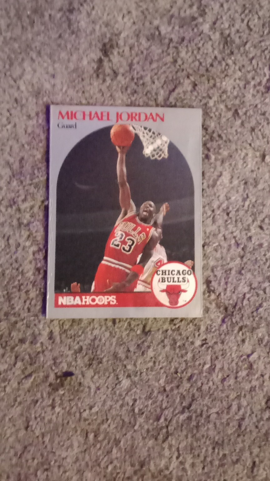 NBA Hoops 1990-91 Michael Jordan #65 Chicago Bulls Base Set Basketball Card