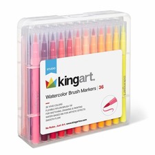 Watercolor Brush Markers 36 Piece Multicolor 410-36