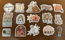 Lot of 15 Positive Affirmation Stickers Mental Health