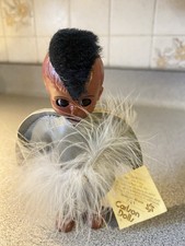 Vintage Carson Doll Native American Mohawk Brave 7-21 Made In The USA EC Rare