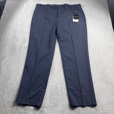 Lauren Ralph Lauren Men 42x32 Ultraflex Classic Fit Dress Pants Navy Black Check