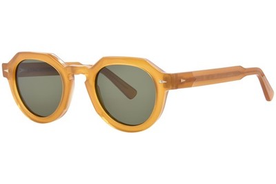 Ahlem Grenelle SA031 PEAC/GG15 Sunglasses Women's Peach/Grey 47mm
