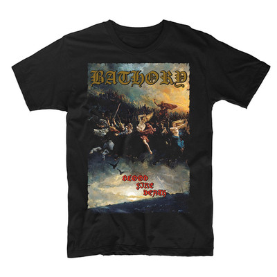 Bathory T-Shirt 180 GSM | Classic Fit 100% Cotton Men s Women s DTG Print