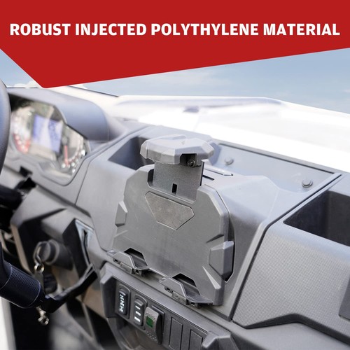 Electronic Device Tablet Holder for 2018-2022 Polaris Ranger XP 1000 Crew Die... - Picture 6 of 9