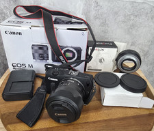 Canon EOS M Mirrorless Digital Camera 18 MP 18-55 IS STM Kit