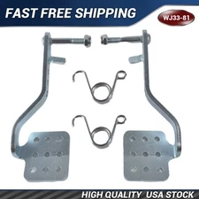 Go Kart Brake Throttle Pedals with Return Spring 9503 9502 for 196cc 6.5hp Azusa