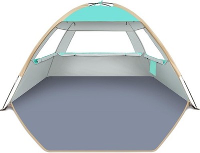 Gorich Beach Tent Sun Shelter for 3 Person with UPF 50＋ UV Protection, Portable