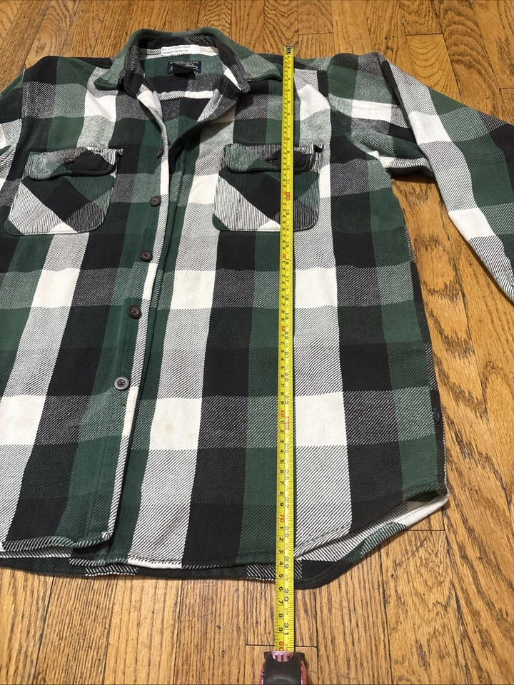 Franela para hombre Moose Creek 100 % algodón verde negro blanco talla LT Foto 4 de 4