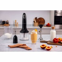 Smeg 50’s Style Hand Blender – 700W Retro Immersion Blender with Acces HBF03BLUK