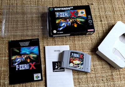 F-Zero X - Nintendo 64, N64 Spiel - CIB - Top Zustand - PAL