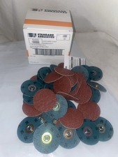Standard Abrasives 2" Sanding Discs 522452, 36 Grit, TS Quick Change, 50pk