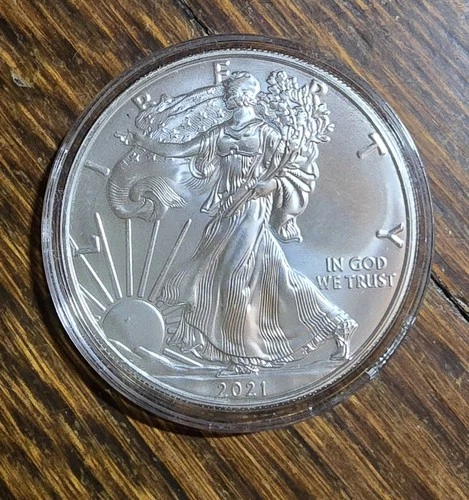 2021 1 Oz Silver American Eagle (Brilliant Uncirculated)
