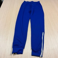 Vintage 70s Champion Sweatpants Joggers Gusset Crotch Medium Blue Bar nos soft