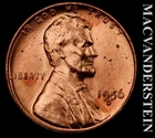 1956-D Lincoln Wheat Cent - Choice Gem Brilliant Uncirculated  No Reserve #L2887