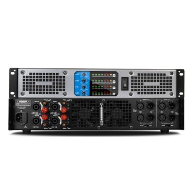 1000Wx4 Professional Rear Stage Power Amplifier Digital CA Dual Audio Amplifier