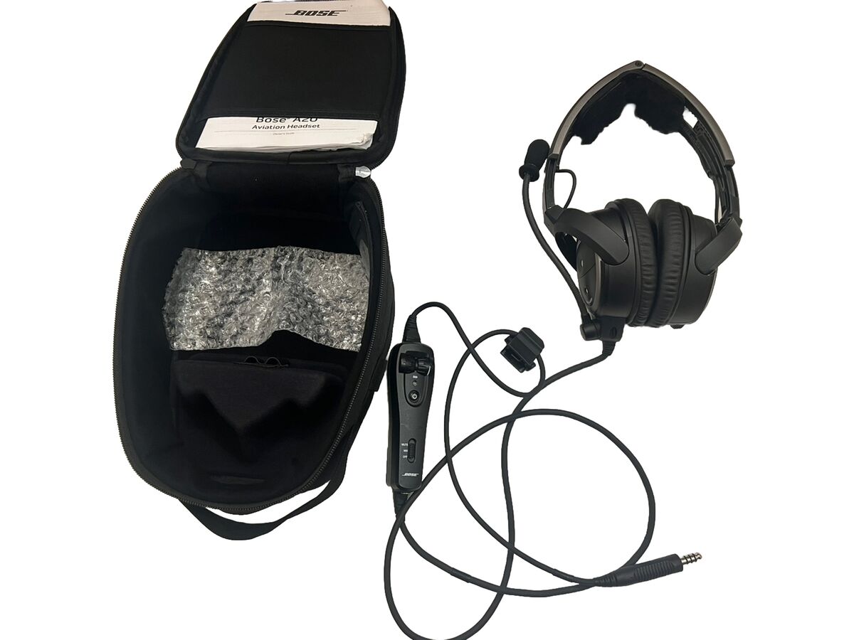 Bose A20 Aviation Headset - Black 17817704014 | eBay Bose A20 Aviation Headset - Black 17817704014 | eBay